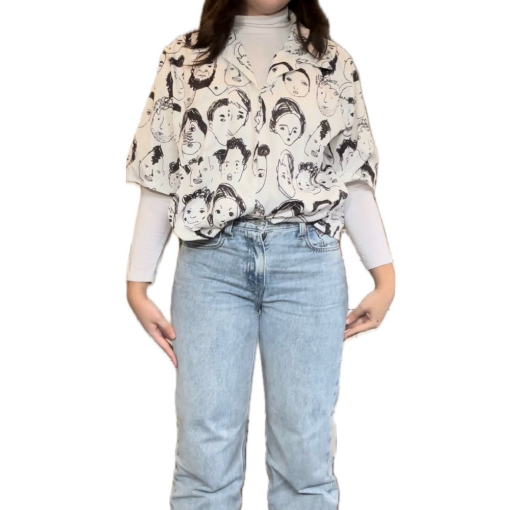 Art Faces Button Up! - image 4